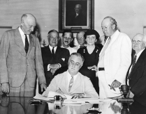 Image for: Frances Perkins: “Social Insurance for U.S.” Radio Address