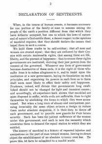 Image for: Seneca Falls Convention Declaration of Sentiments
