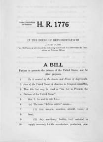 Image for: Lend-Lease Act