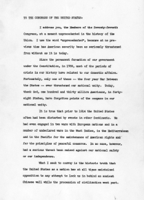 Image for: Franklin D. Roosevelt: Four Freedoms Message to Congress