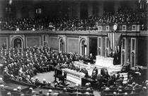 Image for: Woodrow Wilson: Address to Congress Leading to a Declaration of War against Germany
